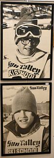 Two Sun Valley Ski School Posters