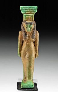 Gorgeous Egyptian Faience Amulet of Nephthys