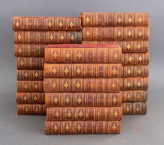 Works of Dickens London Library Edition 22 Volumes