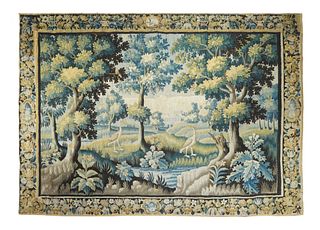 Antique French Tapestry, 8'7'' x 11'4'' (2.62 x 3.45 M)