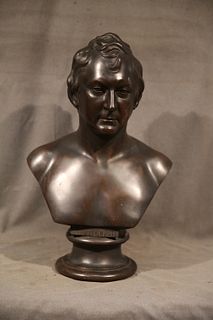 Bronze Bust by John Murray Carnochan