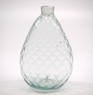 Pattern-molded flask/bottle