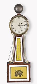 Unknown Massachusetts alarm banjo clock