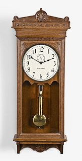 Seth Thomas Clock Co. Regulator No. 30 hanging clock