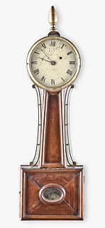 William Cummens Roxbury Banjo Clock