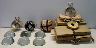 Large Grouping of Assorted Clock Parts.
