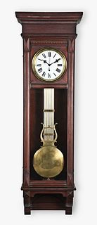 Waterbury Clock Co. Hanging Jeweler's Regulator No. 70