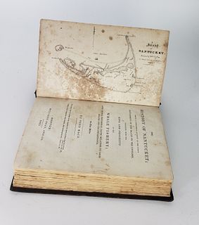 Book: The History of Nantucket, First Edition, by Obed Macy