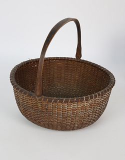 Nantucket Basket Attributed to William Appleton, circa 1910