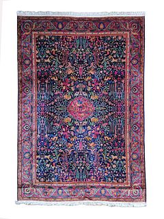Antique Hand Knotted Wool Carpet
