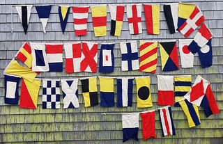 Set of Forty Decorative Nautical Signal Flags