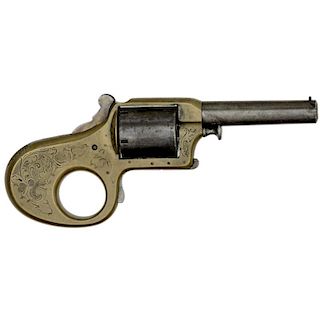Rare Reid No. 2 Knuckle-Duster Revolver