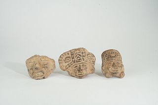 Pre-Columbian~ Oaxaca~Zapotec Stone Figural Artifacts 