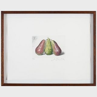 Stone Roberts (b. 1951): Three Pears
