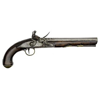 Early Ketland Flintlock Pistol