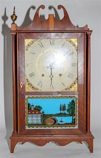 * A Seth Thomas American Shelf Clock. Height overall 30 inches.