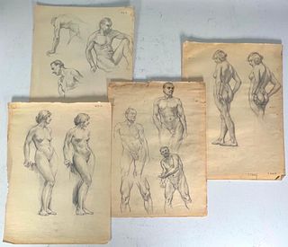 Group of Sketches by Lawrence Blazey 