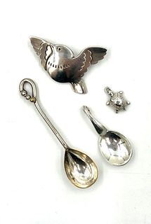 Georg Jensen Silver Bird Pin and More