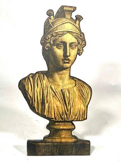 Classical Style Lithographed Dummy Board, Goddess Athena