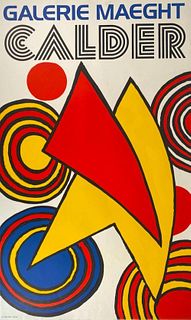 Alexander Calder Exhibition Poster, Galerie Maeght