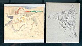Two William Sommer Drawings