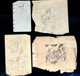 Four William Sommer Drawings
