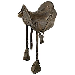 Confederate Officer's McClellan Pattern Saddle