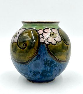 Doulton Lambeth Arts and Crafts Style Vase