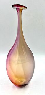 Art Glass Vase,  Fidji, by Kjell Engman for Kosta Boda