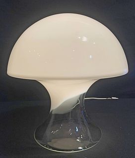 GINO VISTOSI MURANO Glass Mushroom Lamp