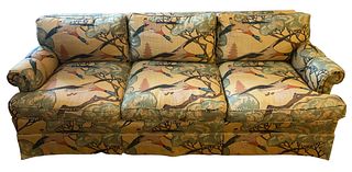 BAKER Sofa with Mulberry Flying Ducks Fabric 