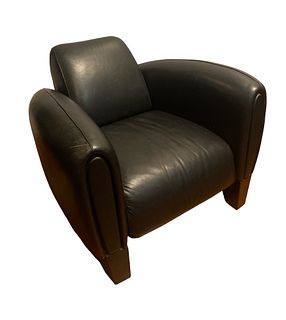 STENDIG DE SEDE Black Leather Club Chair 