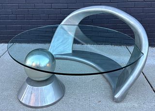 Post Modern Space Age Coffee Table 