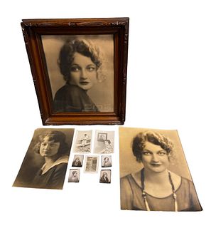 Black & White Photos of Woman from 1920's 