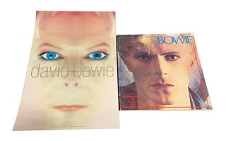 1997 DAVID BOWIE Warfield Theatre Poster & Illustrated Record Book
