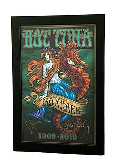 HOT TUNA 50th Anniversary Tour Signed Poster
