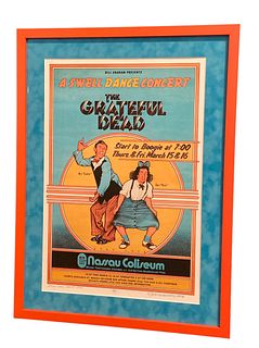 GRATEFUL DEAD Nassau Coliseum Swell Dance 1973 Artist Proof Poster 