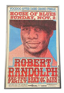 ROBERT RANDOLPH House of Blues Live Show Advertising Poster