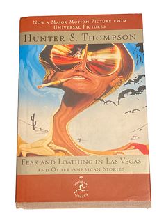 Fear And Loathing in Las Vegas HUNTER S. THOMPSON Signed Book