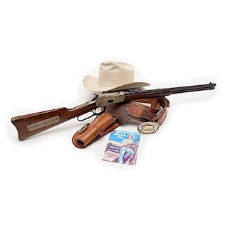 **Winchester Model 1892 Lever-Action Carbine Used in 1950's TV Series "Buffalo Bill Jr."