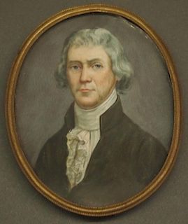 Portrait Miniature of T. Jefferson