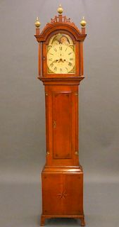A. Hutchins NH tall clock