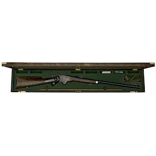 Cased Spencer Sporting Rifle Made For Col. Joseph C. Audenried