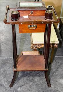 A German Dressing Table Height 34 1/4 inches.