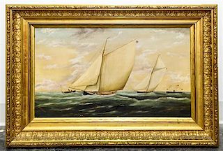 F. W. Colcord, (19th century), Ships at Sea