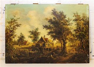 Artist Unknown, (19th century), Landscape with a Mill