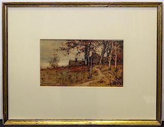 Svend Rasmussen Svendsen, (American/Norwegian, 1864–1945), Landscape, 1894
