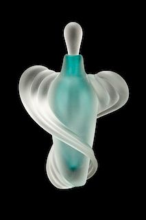 Vitrix Studio Glass Perfume Bottle Thomas Buechner