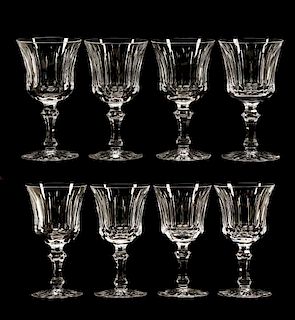 Set of 8 Waterford "Innisfail" Claret Wine Glasses