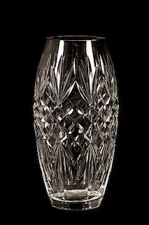 Tall Waterford Cut Crystal Flower Vase